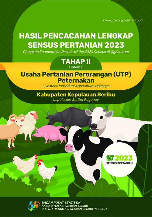 Hasil pencacahan Lengkap Sensus Pertanian 2023 Tahap II Usaha Pertanian Perorangan (UTP) Peternakan Kabupaten Kepulauan Seribu